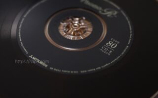 Vinyl record-style CDRs