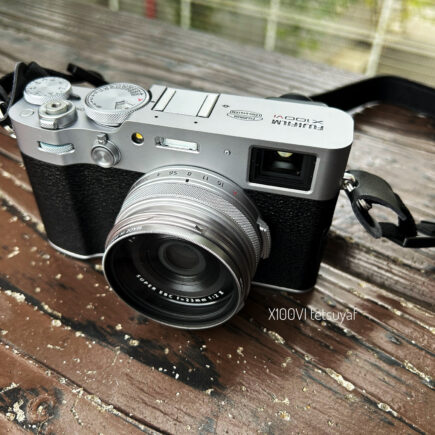 FUJIFILM X100VI and アダプターリング AR-X100シルバー and プロテクトフィルター PRF-49S | X Series