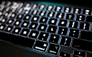 MacBook Air M4 USキーボード 夜景