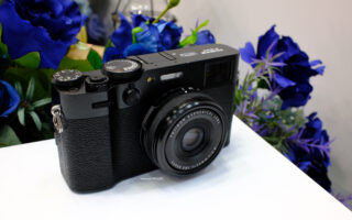 X100VI ブラックモデル　シーピープラスで触らせてもらえるデモ機　これで私のX100VIを撮影させてらもいました