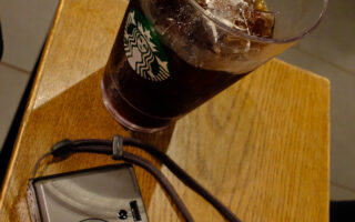 CONTAX T3 & Starbucks ice coffee