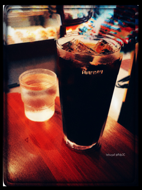 ドトールコーヒーのアイスコーヒーLサイズ2